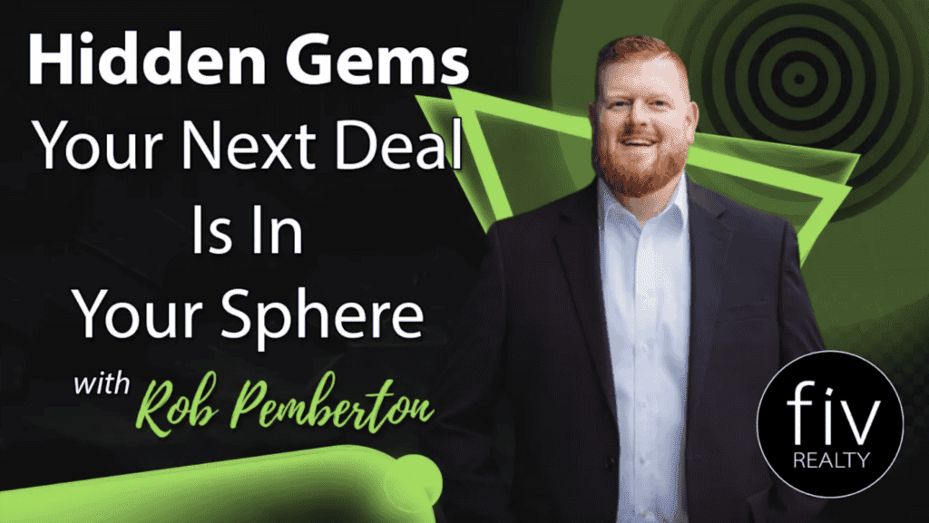 Fiv Realty masterclass YouTube thumbnail on finding hidden gems and landing your next deal in real estate